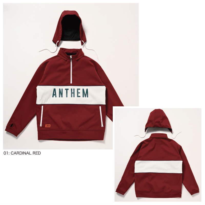 【早期予約商品】 23-24 ANTHEM CASCADE ANORAK AN2332 アンセム スノボウェア スポーツMIX ユニセックス アノラックジャケット 