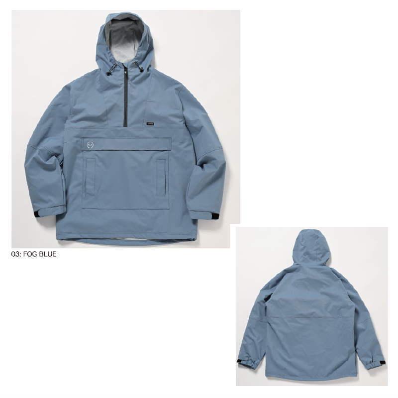 ○ 23-24 ANTHEM NFX ANORAK JACKET FOG BLUE AN2341 アンセム スノボ