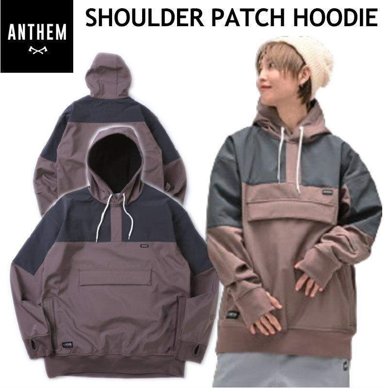 anthem アンセム　パーカー　スノーボード 22-23 ANTHEM アンセム SHOULDER PATCH HOODIE フーディ