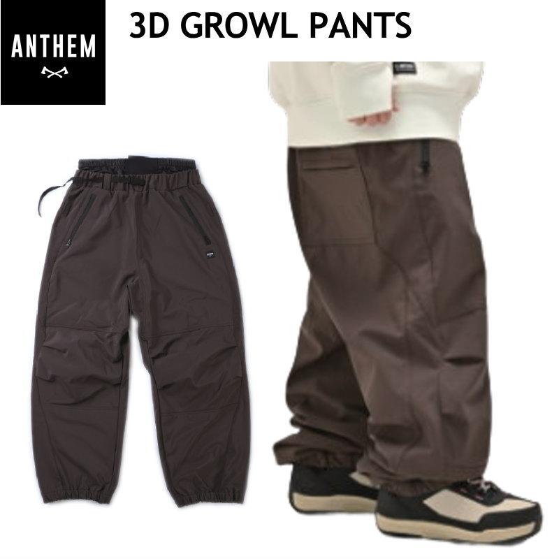 ◎ 24-25 ANTHEM 3D GROWL PNT DARK BROWN AN2437 アンセム
