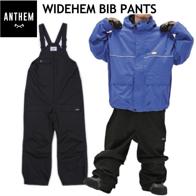 ◎ 24-25 ANTHEM WIDEHEM BIB PNT OFF BLACK AN2455 アンセム