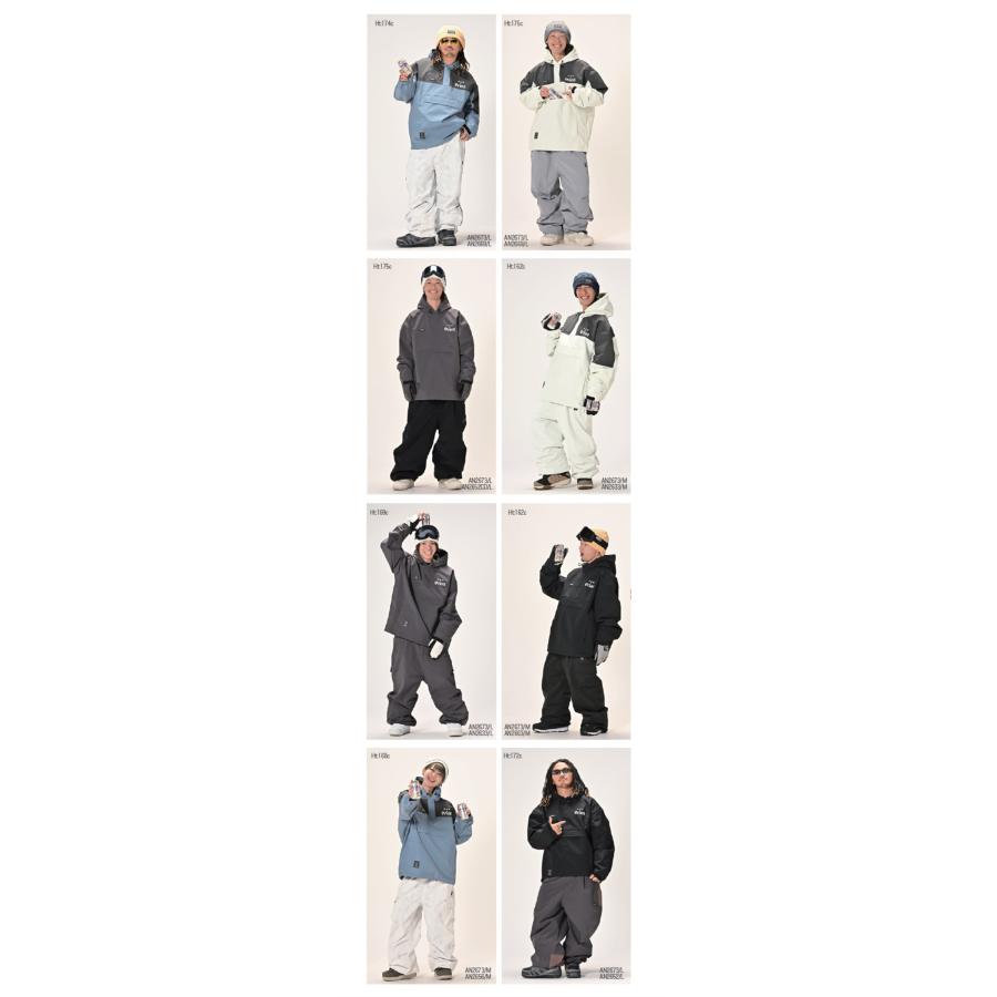 ☆ 26-27 ANTHEM THREE STAR ANORAK JKT SLATE GRAY AN2673 JACKET アンセム  スノボウェア ユニセックス JACKET オリオンビール |  | 02