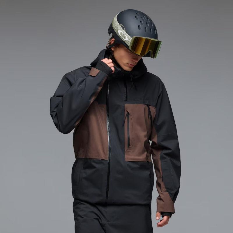 ☆ 26-27 OAKLEY BALDFACE GORE-TEX JACKET DGRAPHITE DARK UMBER オークリー スノボウェア メンズ ジャケット ゴアテックス JKT | OAKLEY | 03