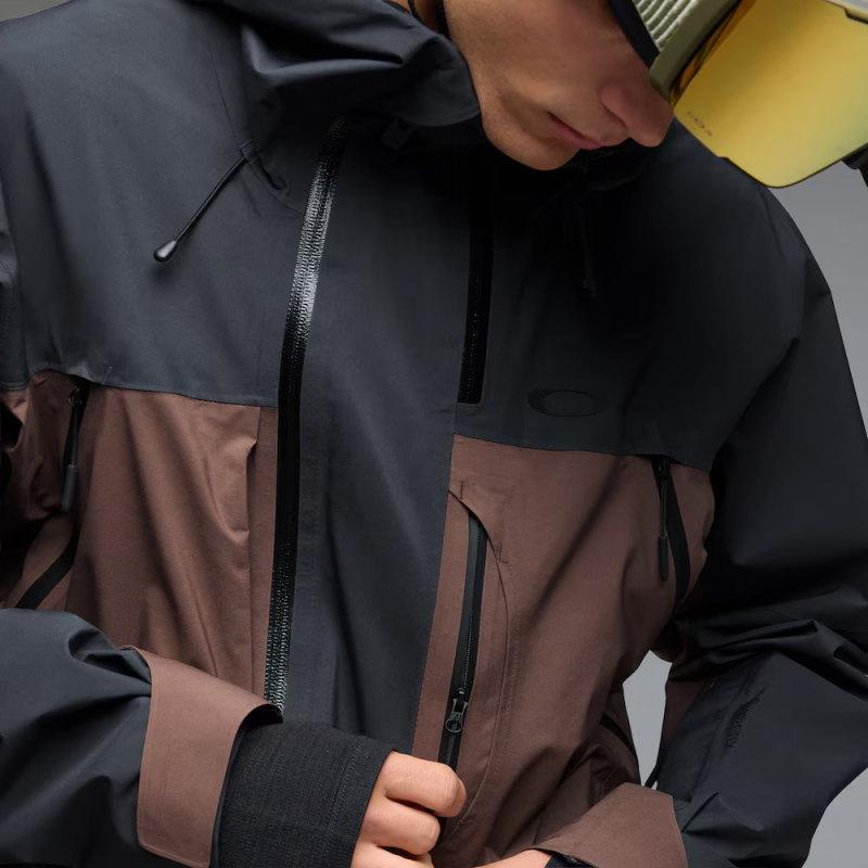 ☆ 26-27 OAKLEY BALDFACE GORE-TEX JACKET DGRAPHITE DARK UMBER オークリー スノボウェア メンズ ジャケット ゴアテックス JKT | OAKLEY | 05