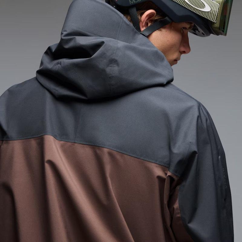 ☆ 26-27 OAKLEY BALDFACE GORE-TEX JACKET DGRAPHITE DARK UMBER オークリー スノボウェア メンズ ジャケット ゴアテックス JKT | OAKLEY | 06