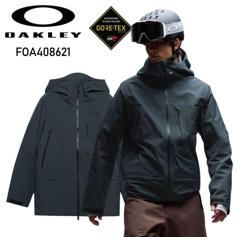 ☆ 26-27 OAKLEY BALDFACE PRO GORE-TEX JACKET GRAPHITE オークリー スノボウェア メンズ ジャケット ゴアテックス JKT | OAKLEY