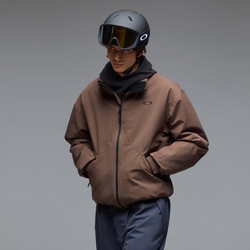 ☆ 26-27 OAKLEY CHANNEL JACKET DARK UMBER オークリー スノボウェア メンズ スノーボードジャケット オークレー JKT 日本正規品 | OAKLEY | 02