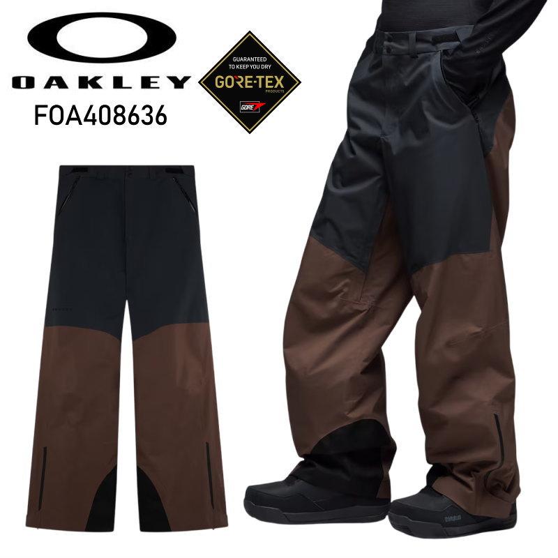 ☆ 26-27 OAKLEY BALDFACE GORE-TEX PANT GRAPHITE DARK UMBER オークリー スノボウェア メンズ パンツ ゴアテックス PNT | OAKLEY