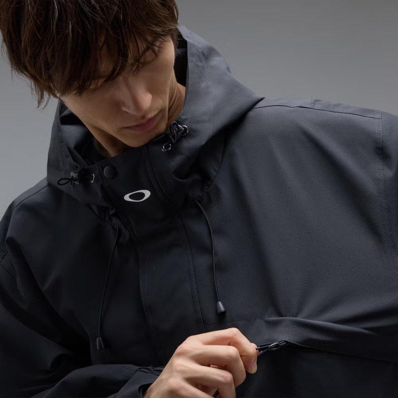 ☆ 26-27 OAKLEY AMPHIBIAN JACKET PITCH BLACK オークリー スノボウェア メンズ スノーボードジャケット オークレー JKT | OAKLEY | 03