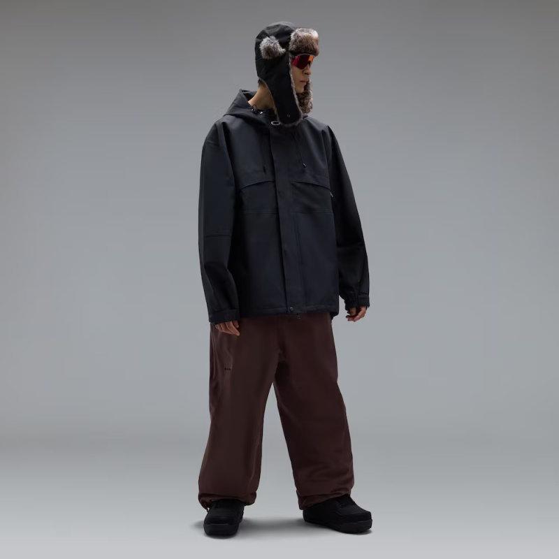 ☆ 26-27 OAKLEY AMPHIBIAN JACKET PITCH BLACK オークリー スノボウェア メンズ スノーボードジャケット オークレー JKT | OAKLEY | 06