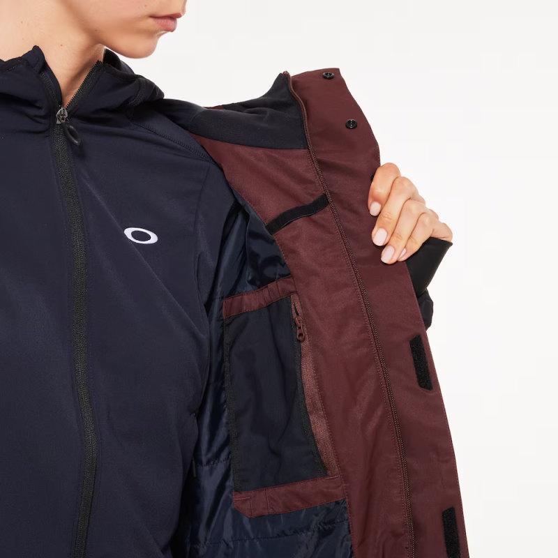 OAKLEY ◎ 24-25 WMNS TNP TBT INSULATED JKT GRENACHE OAKLEY ◎ 24-25 WMNS TNP TBT INSULATED JKT GRENACHE