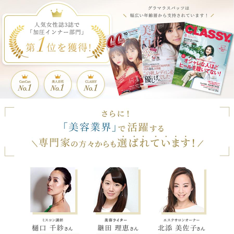 GLAMOROUS SERIES 着圧レギンス 旧タイプ 着圧スパッツ 3着 GLAMOROUS SERIES 着圧レギンス 旧タイプ 着圧スパッツ 3着