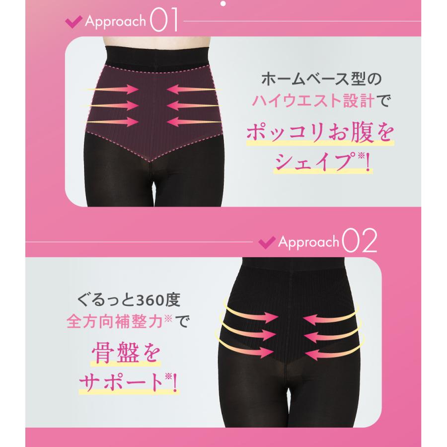 ミドルウエスト グラマラスパッツビー 単品 スパッツタイプ 着圧