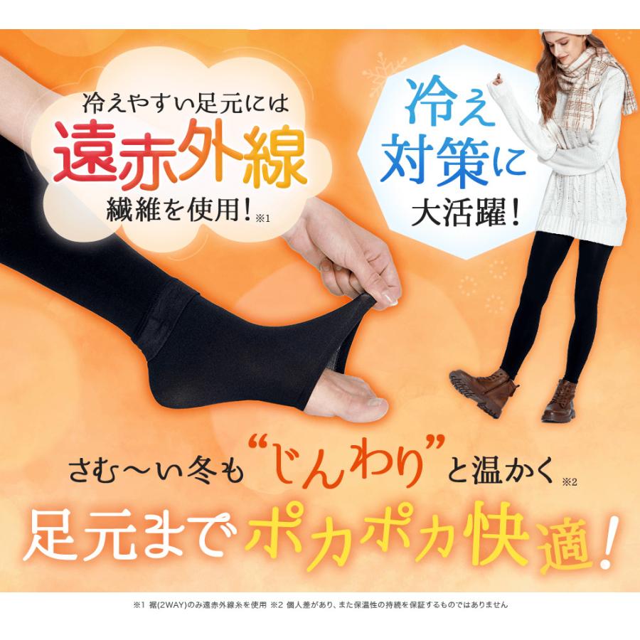 GLAMOROUS SERIES 裏起毛 2WAY 単品 着圧レギンス 極暖 GLAMOROUS SERIES 裏起毛 2WAY 単品 着圧レギンス 極暖