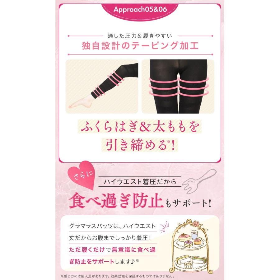 GLAMOROUS SERIES 着圧レギンス レディース CICA配合 4サイズ GLAMOROUS SERIES 着圧レギンス レディース CICA配合 4サイズ