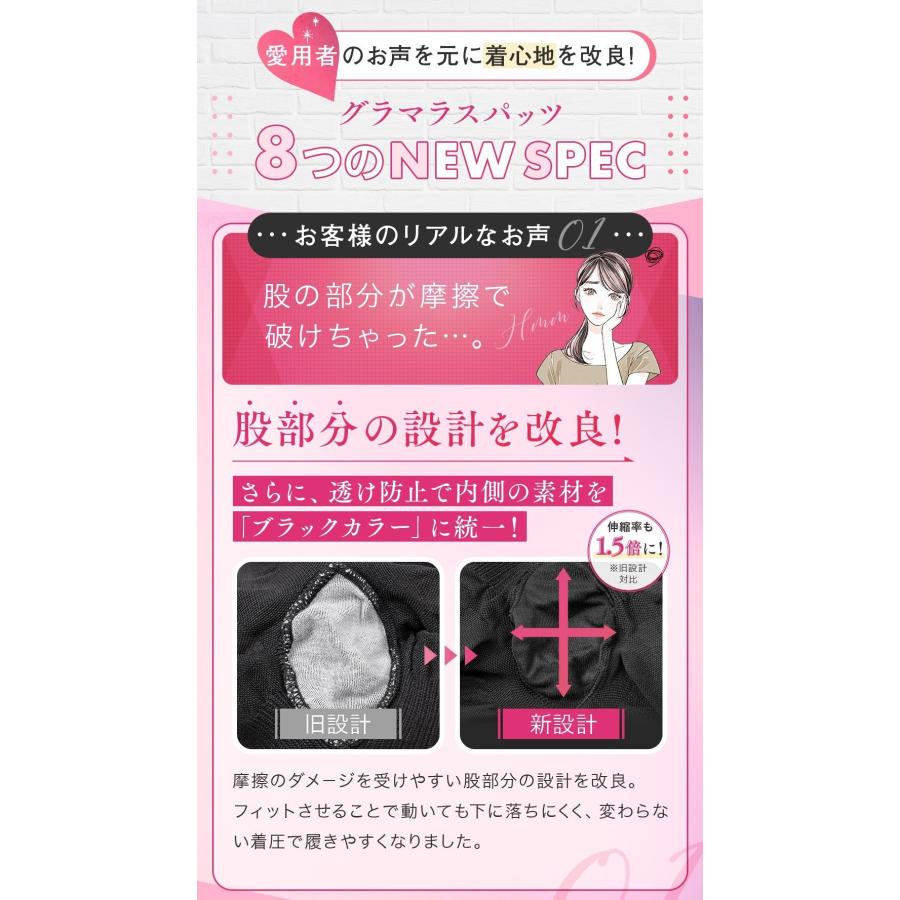 GLAMOROUS SERIES 着圧レギンス レディース CICA配合 4サイズ GLAMOROUS SERIES 着圧レギンス レディース CICA配合 4サイズ