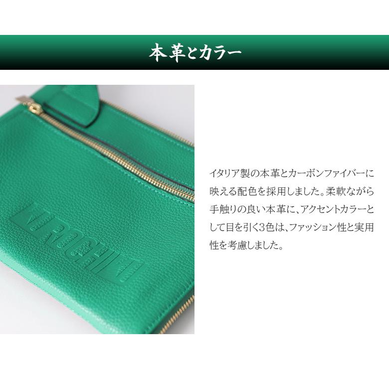 西陣織 カーボンファイバー サコッシュ 伝統工芸 最先端技術 精巧 金糸 炭素繊維 強化素材 CFRP アクリル繊維 1000℃ 頑丈 軽量 市松小金青 市松小金橙の画像