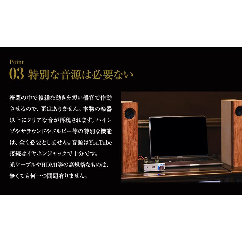 OPUS3 オーパススリー スピーカー アンプセット 木製 ブビンガ