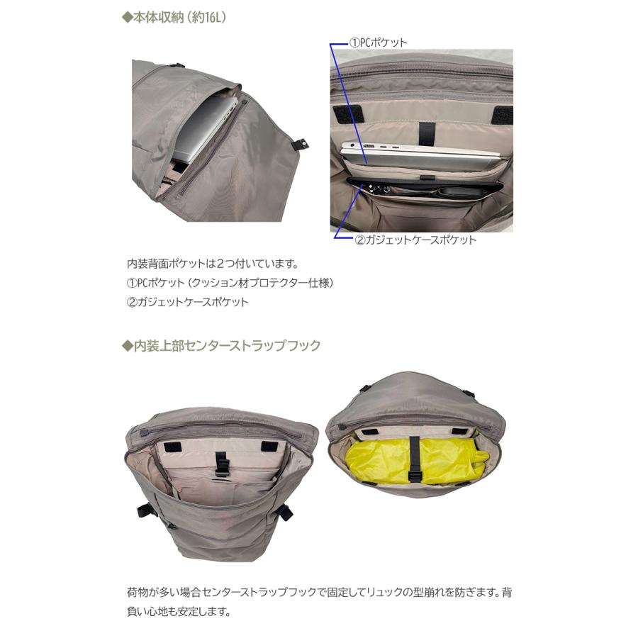 選べる特典付き！ 新発想 両翼ポケットリュック WING SACK2 手が届く