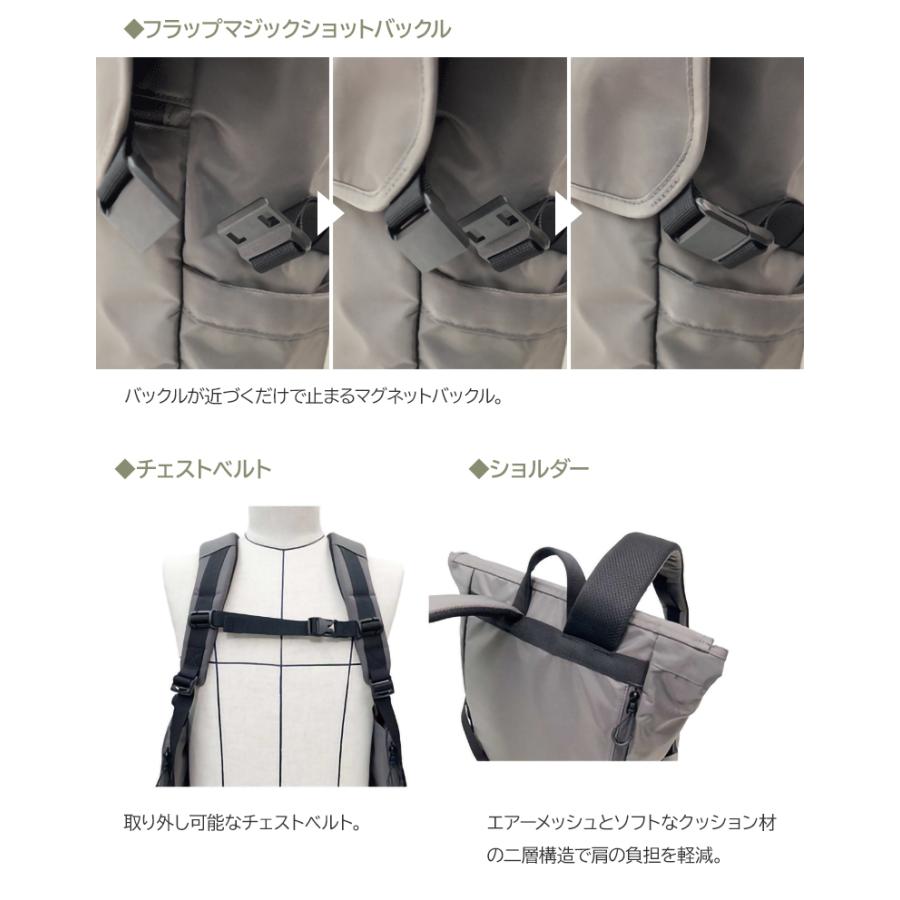 選べる特典付き！ 新発想 両翼ポケットリュック WING SACK2 手が届く