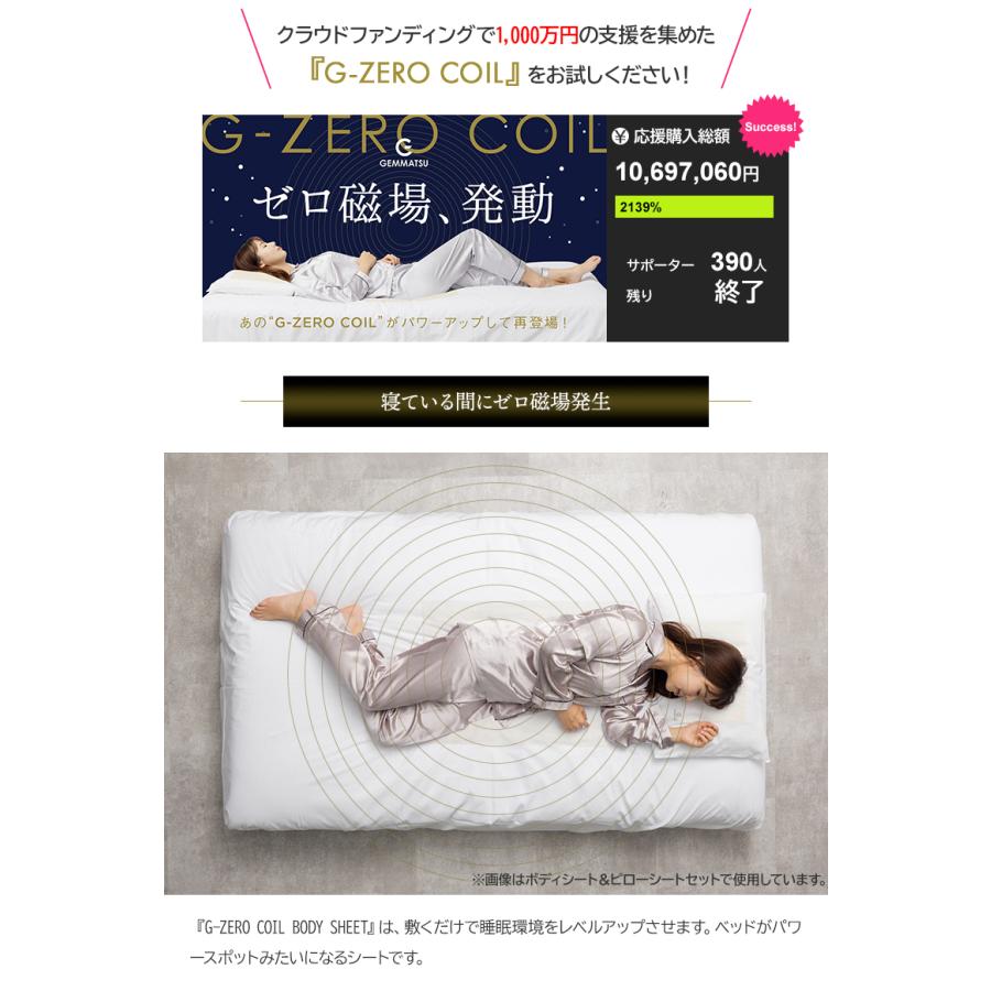 G-ZERO COIL BODY SHEET ゼロ磁場コイル ジーゼロコイル