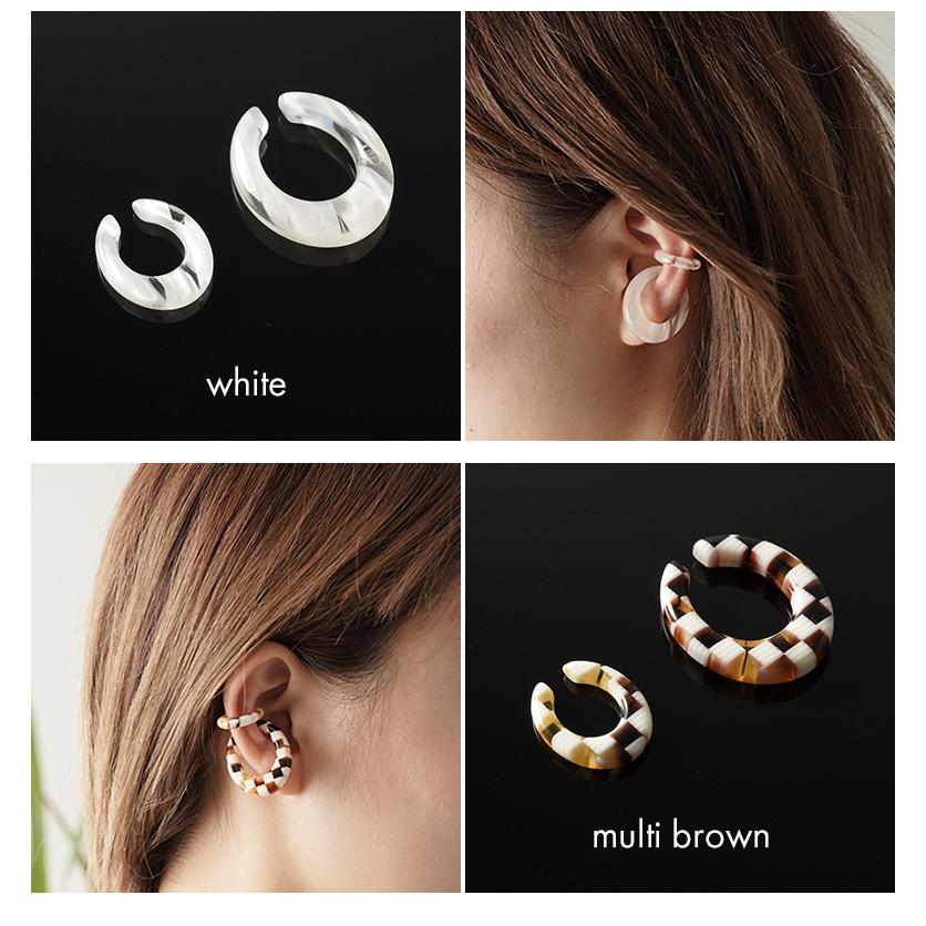 KISSO Earcuff キッソオ イヤーカフ 同色2個セット Sサイズ Mサイズ 