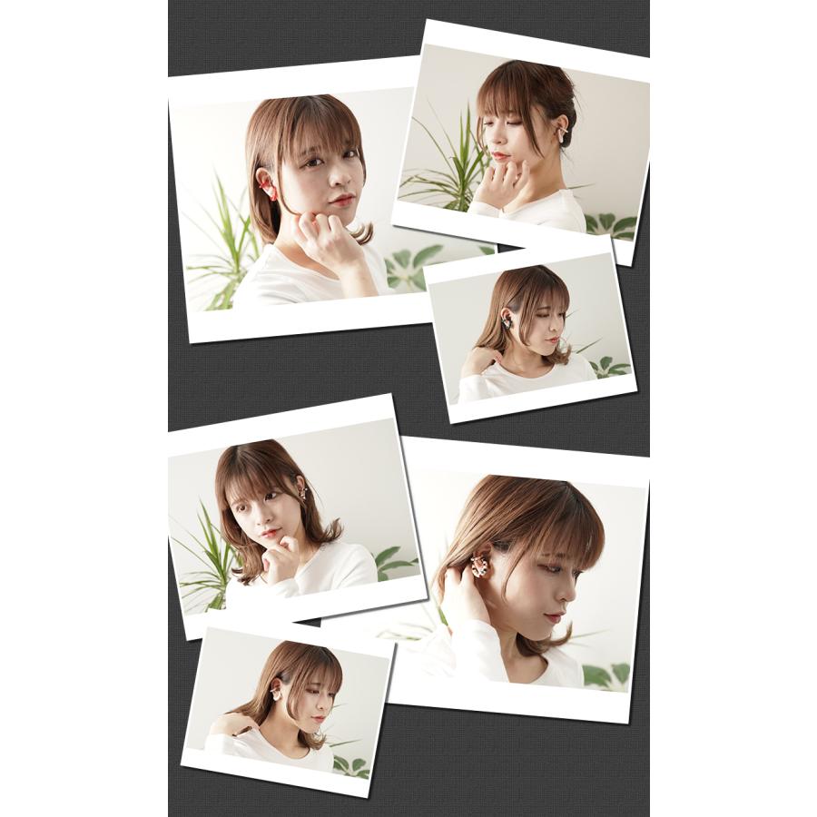KISSO Earcuff キッソオ イヤーカフ 同色2個セット Sサイズ Mサイズ