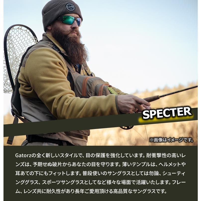 GATORZ SPECTER ゲイターズ セラコート ブラック x スモーク偏光 GATORZ SPECTER ゲイターズ セラコート ブラック x スモーク偏光