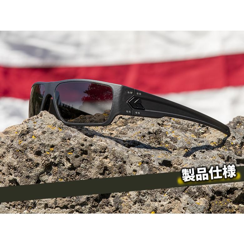 GATORZ SPECTER ゲイターズ セラコート ブラック x スモーク偏光レンズ