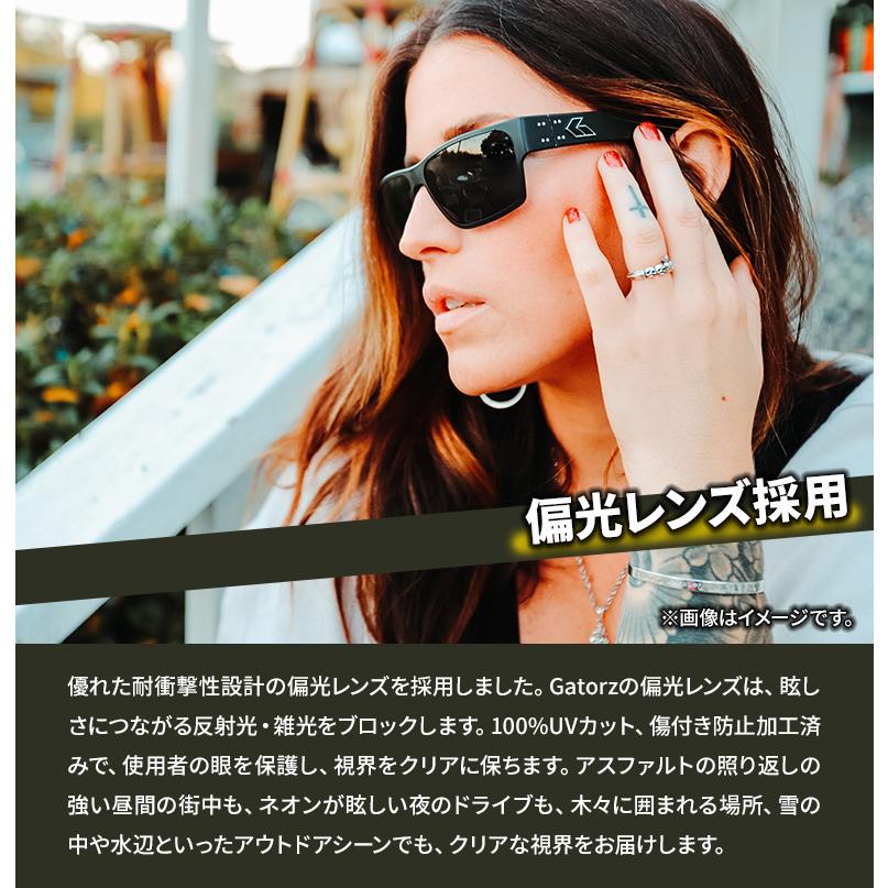 GATORZ DELTA M4 ブラックアウト×スモーク偏光レンズ(GZ-05-011