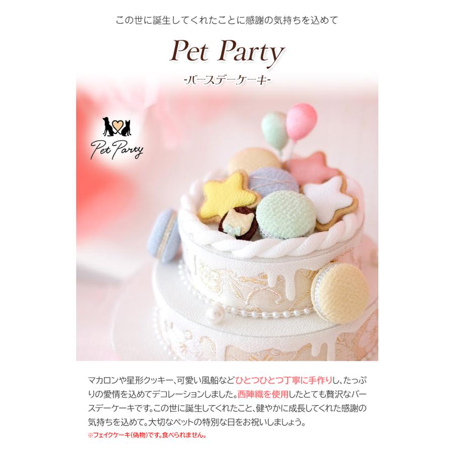 ペットパーティー バースデーケーキ Pet Party フェイクケーキ