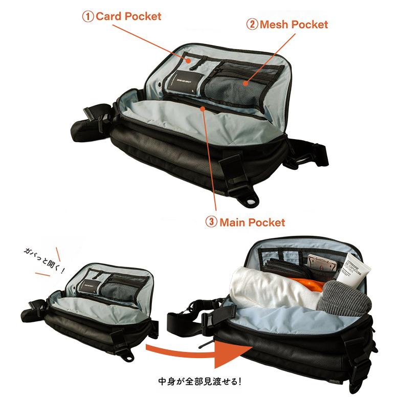 BROSKI AND SUPPLY （Adjust sling multi bag）スリングバッグ ボディ