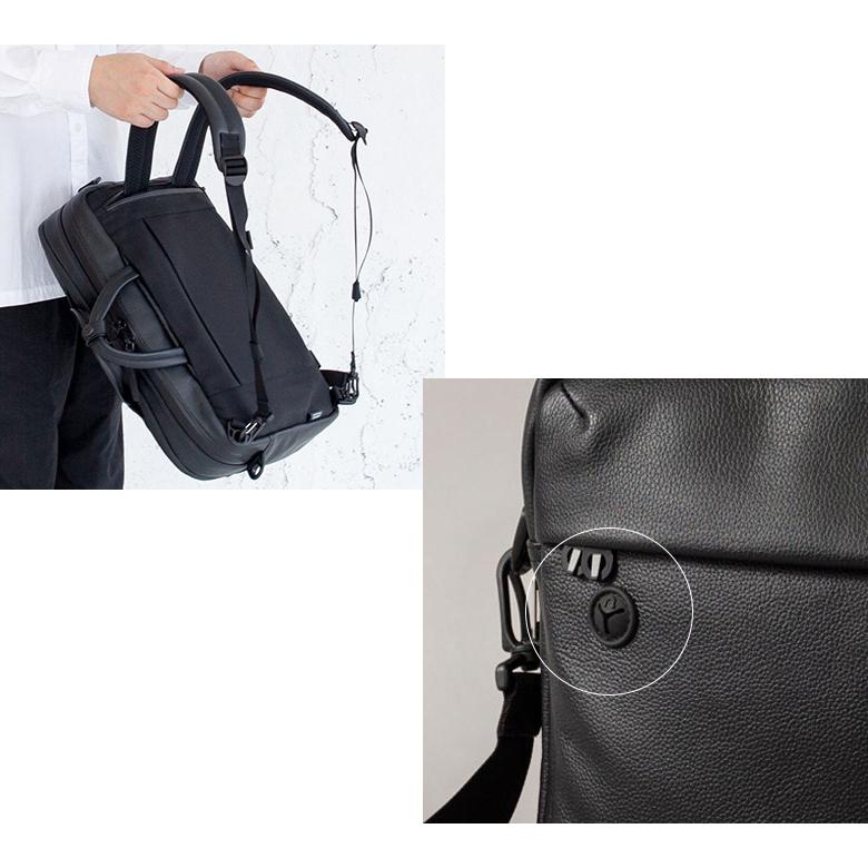 BROSKI AND SUPPLY CADENCE ブリーフバッグ ハンドル ショルダー