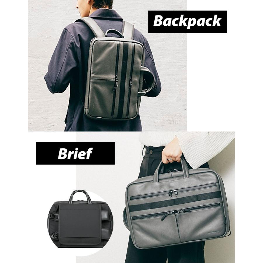 BROSKI AND SUPPLY JIG2 ブリーフバッグ ハンドル ショルダー ノートPC