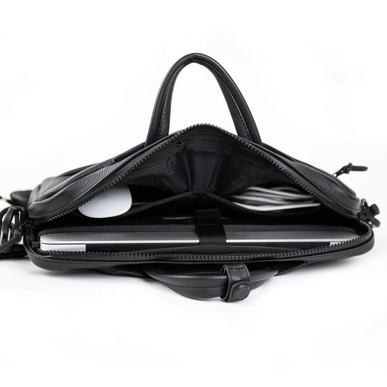 美品　BROSKI & SUPPLY ブリーフケース レザー 牛革　A4収納可 doi044612.jpg