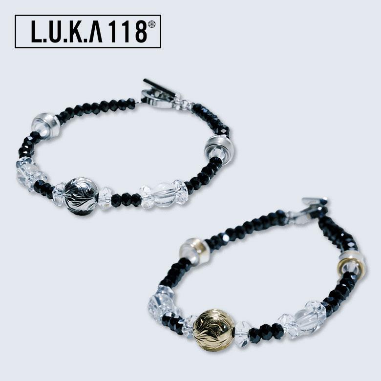LUKA118 磁気ブレスレット メンズ かっこいい L.U.K.A118 ルカ