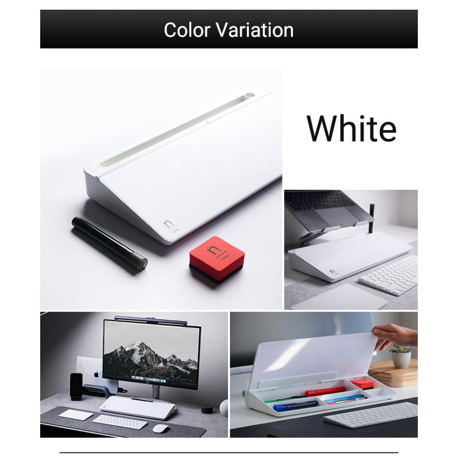 生産性向上デスクボードBOX notera Wedge Lite デスク用ホワイト 生産性向上デスクボードBOX notera Wedge Lite デスク用ホワイト