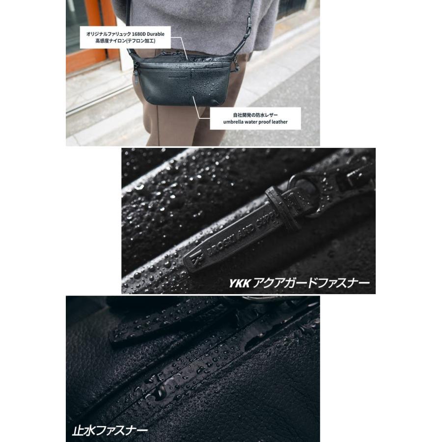 BROSKI AND SUPPLY ARCH iceblue カバン かばん ポケットショルダー
