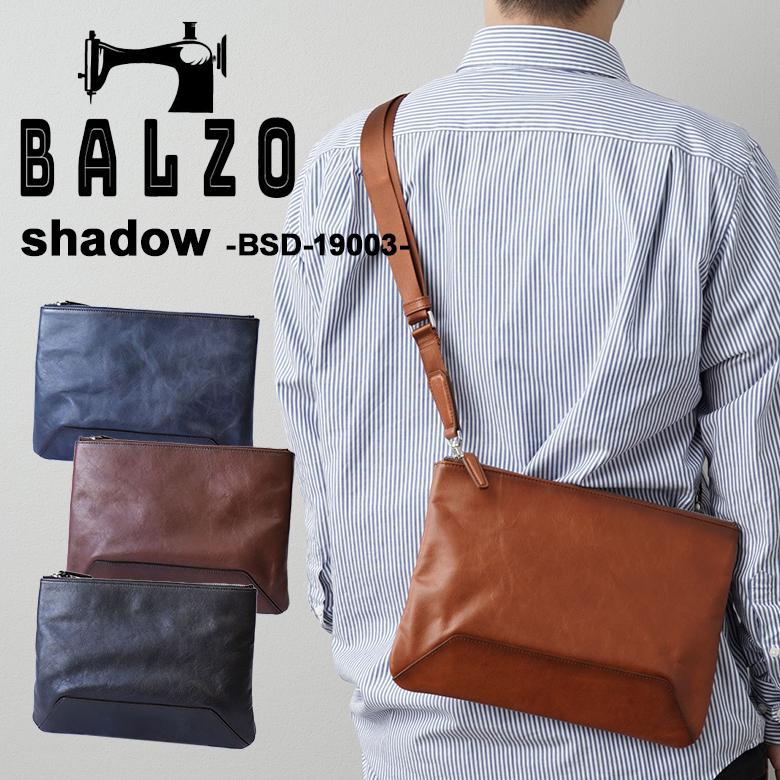 BALZO shadow BSD-19003 姫路レザー 日本製 鞄 サコッシュ かばん