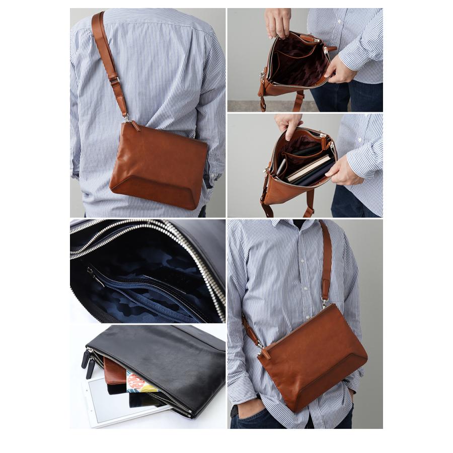 BALZO shadow BSD-19003 姫路レザー 日本製 鞄 サコッシュ かばん