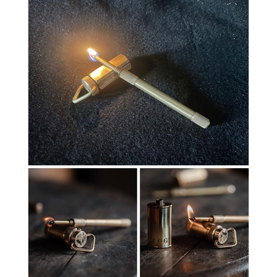 真鍮製オイルマッチ FOG oil match アンティーク バーナー ライター