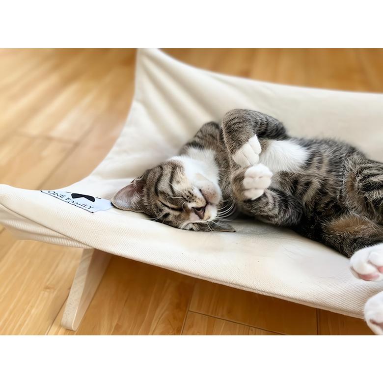 ONE FAMiLY 羽毛入りハンモック 通常タイプ 日本製 洗える 猫 ネコ
