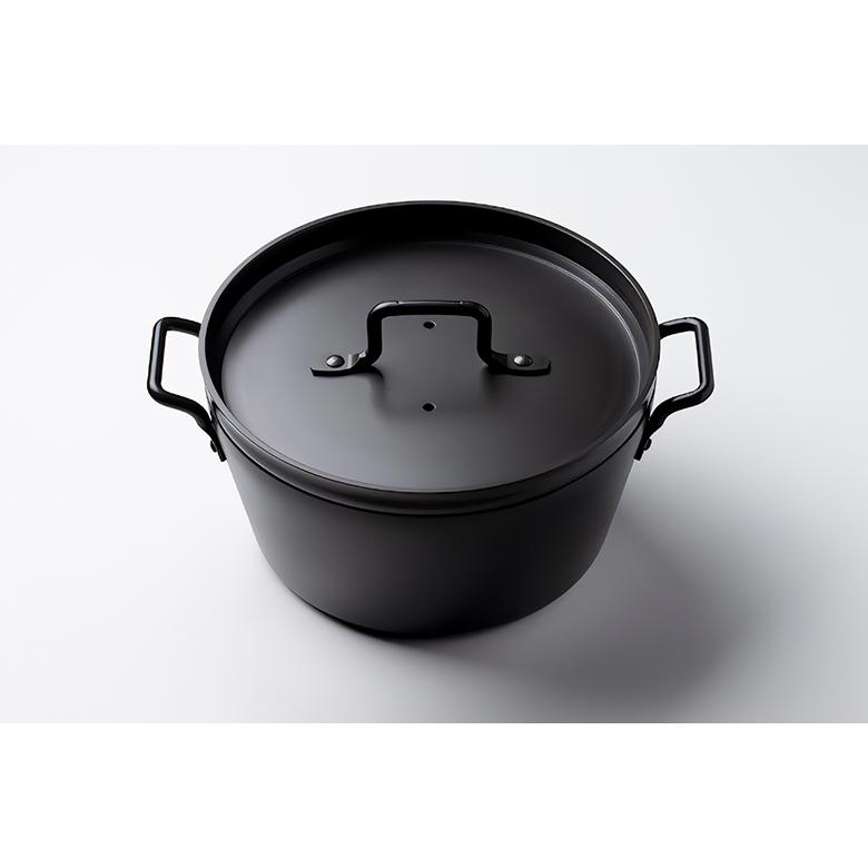 松田美智子の自在道具 鉄の小さなごはん鍋 大 2合 時短 土鍋 ご飯 炊飯