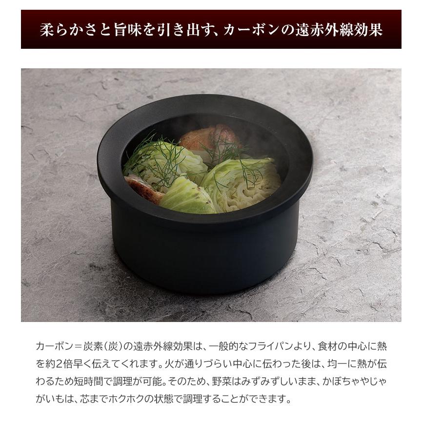 Sumi Fuka Nabe スミフカナベ 炭深鍋 炊飯鍋 深鍋 炭鍋 ご飯釜 炊飯釜