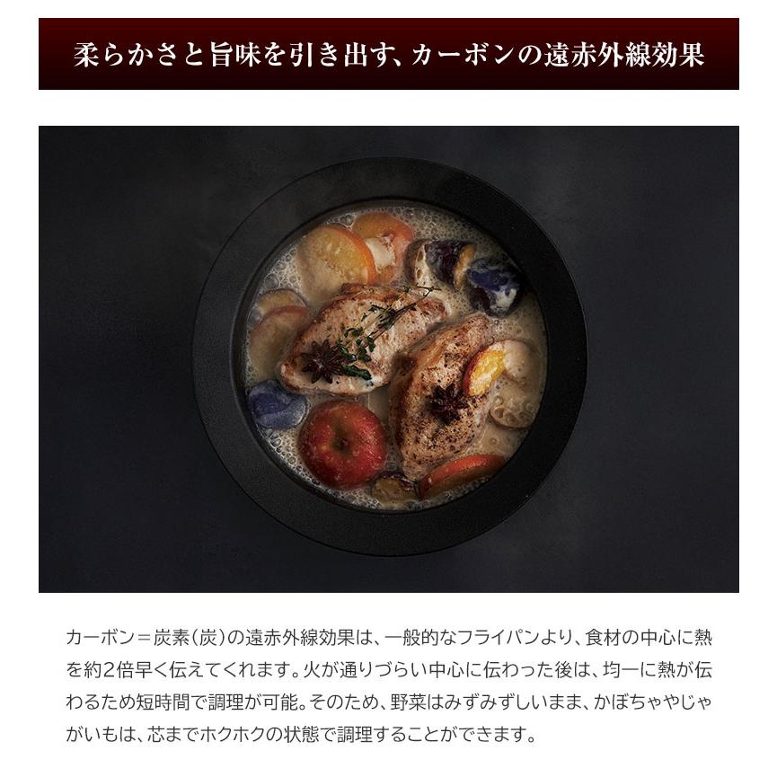 Sumi Nabe スミナベ 炭鍋 カーボン 炭素 万能調理鍋 万能鍋 土鍋 鍋 浅