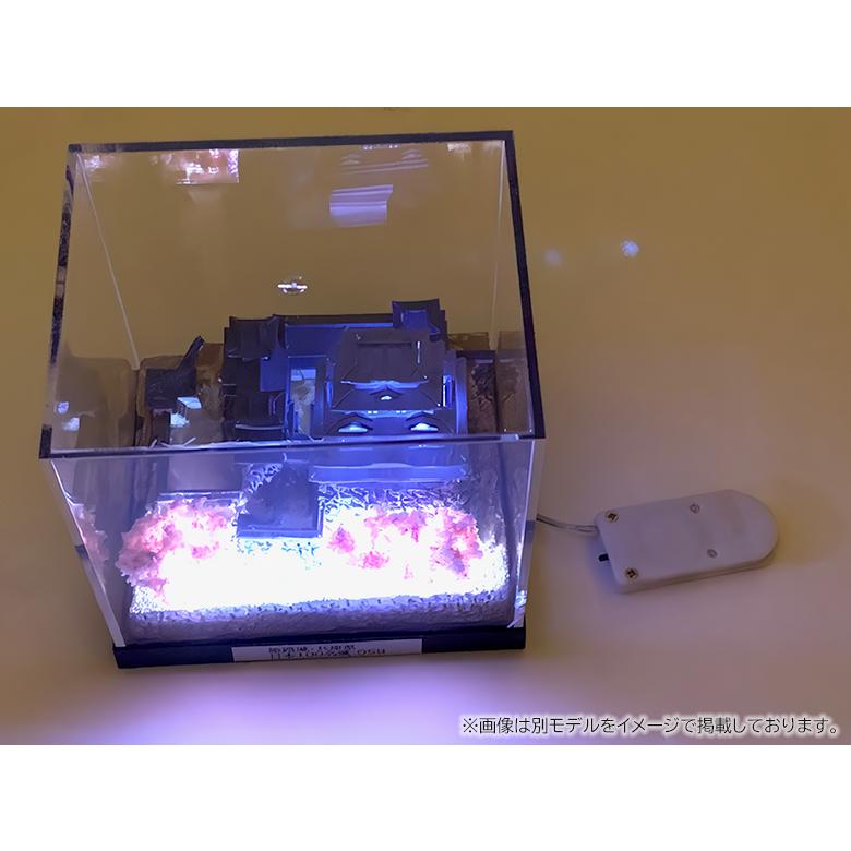 姫路城模型 1/150 LEDライト付きアクリルケース付き アクリルケース 1/150 姫路城 - 【公式】ウッディジョーオンラインショップ 建物
