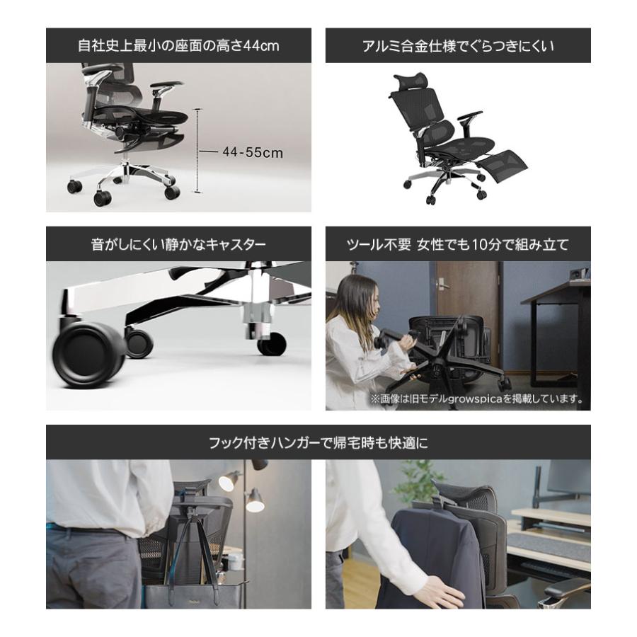 Rasical Chair Elite ラシカルチェア エリート ブラック カスタムチェア 自分仕様 ワークチェア オフィスチェア デスクチェア パソコンチェア PCチェア おしゃれ |  | 07