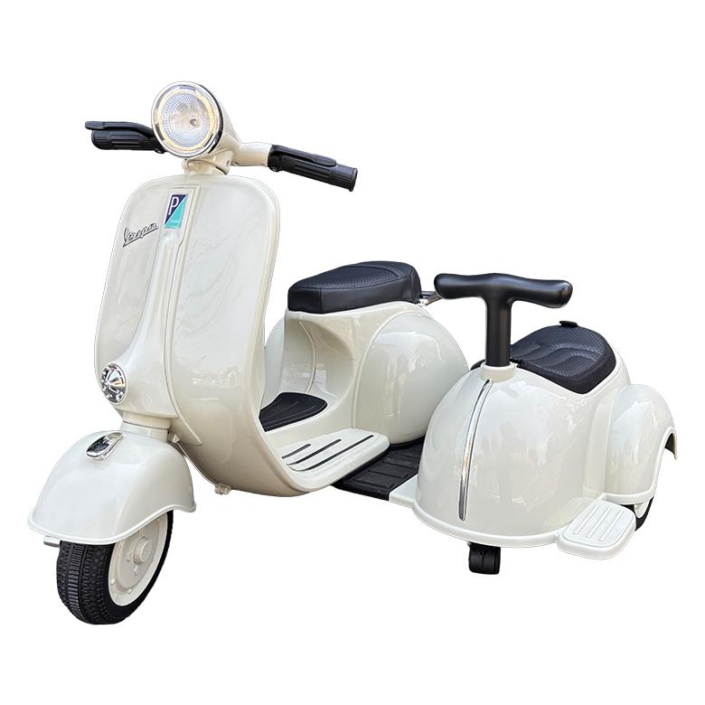 VESPA 電動乗用ミニベスパ2シーパー 2人乗り 乗用玩具 子供 乗れる