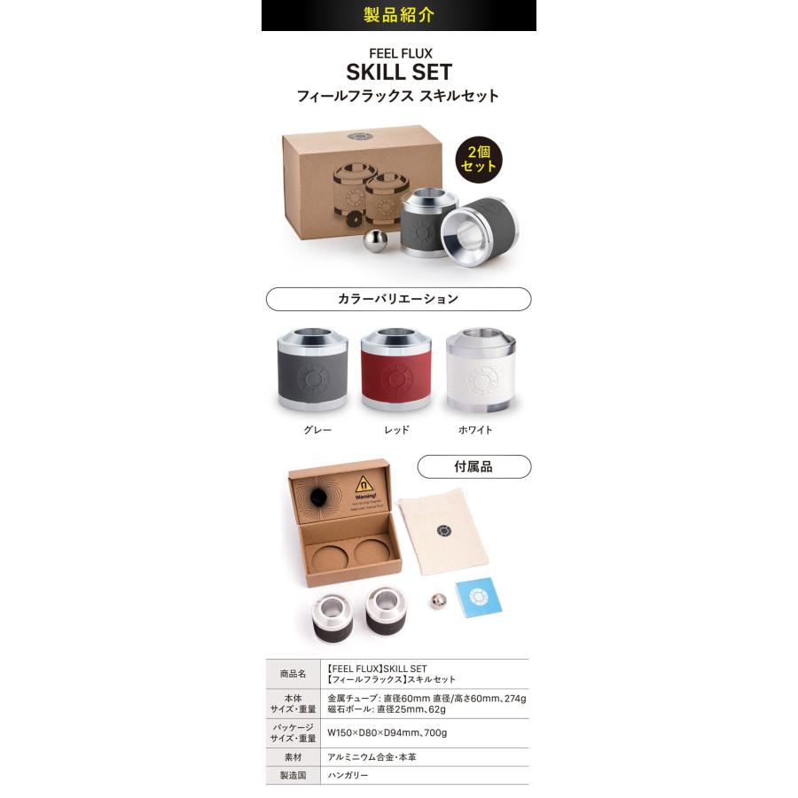 FEEL FLUX フィールフラックス スキルセット 2個セット SKILL SET