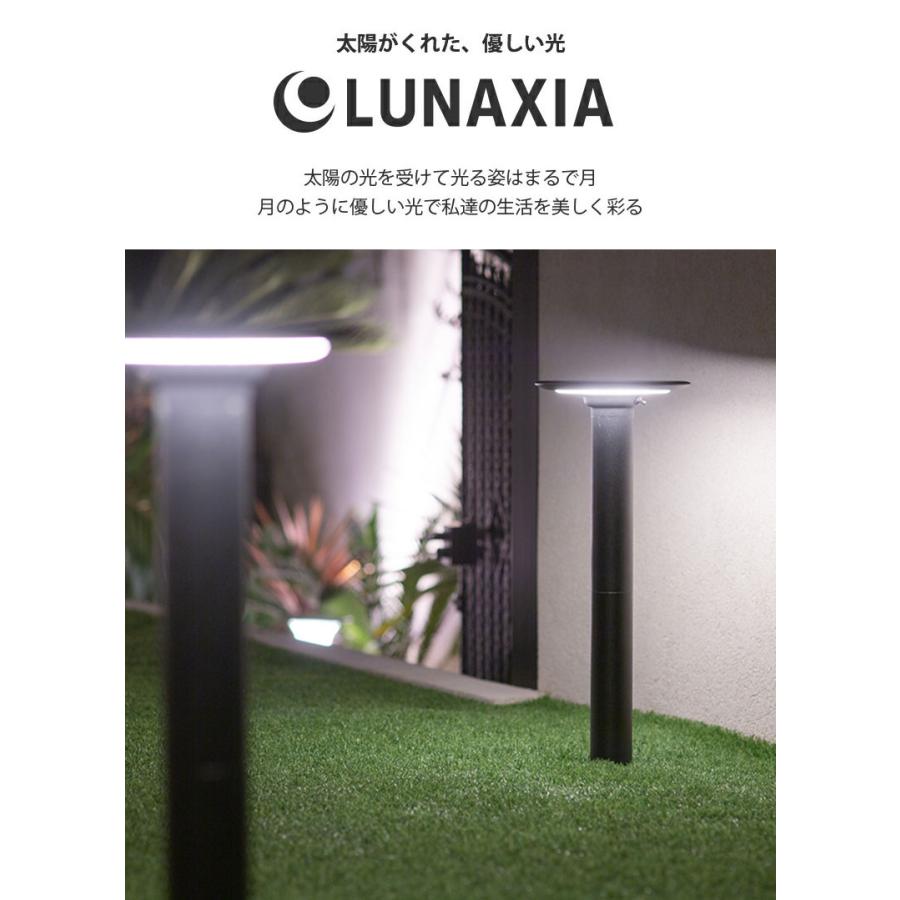 太陽光発電 照明 LUNAXIA EX Leo（リオ） ソーラーライト 太陽光 屋外